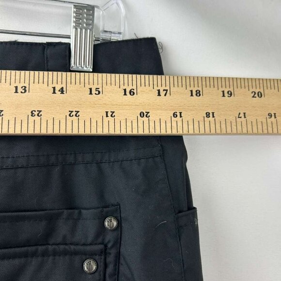 Grenade Men's Medium Snowboard Pants Black Pockets Logo Vented - Picture 4 of 16